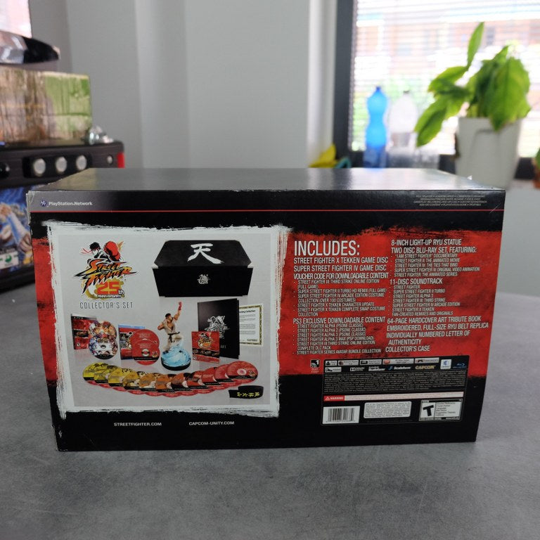 Street Fighter 25th Anniversary Collector Set Nuovo USA Sony