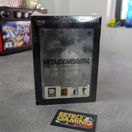Metal Gear Solid  4 Guns of The Patriots Limited Edition Nuovo Sony