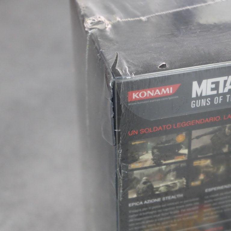 Metal Gear Solid 4 Guns of The Patriots Limited Edition Nuovo
