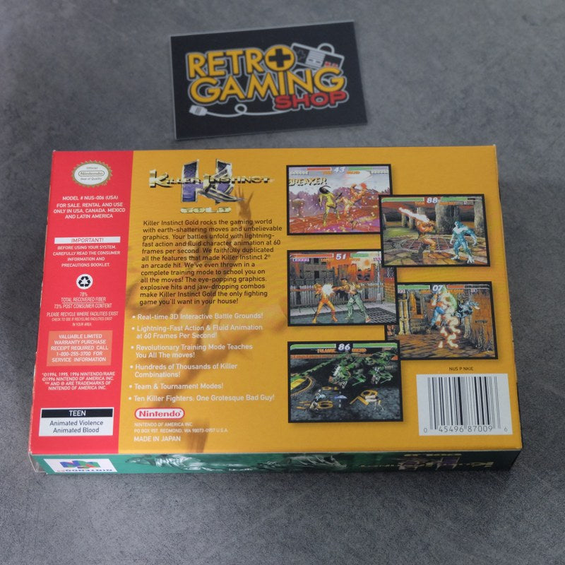 Killer Instinct Gold Nintendo