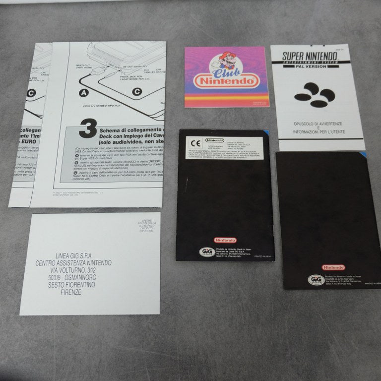 Super Nintendo Super Mario All Stars Pak GIG Nintendo