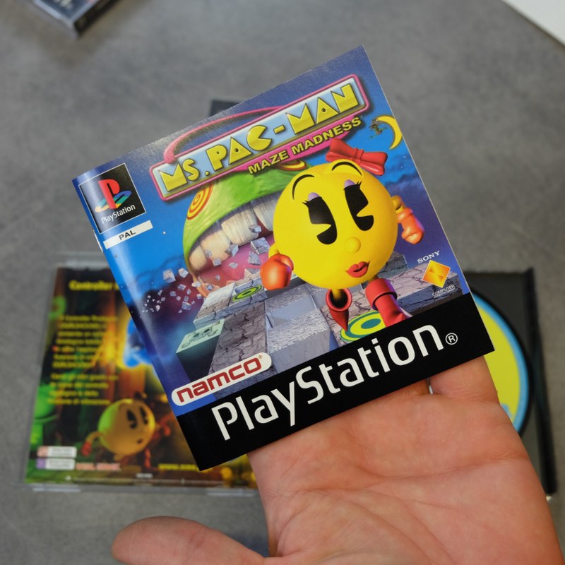 Ms. Pacman Maze Madness Sony