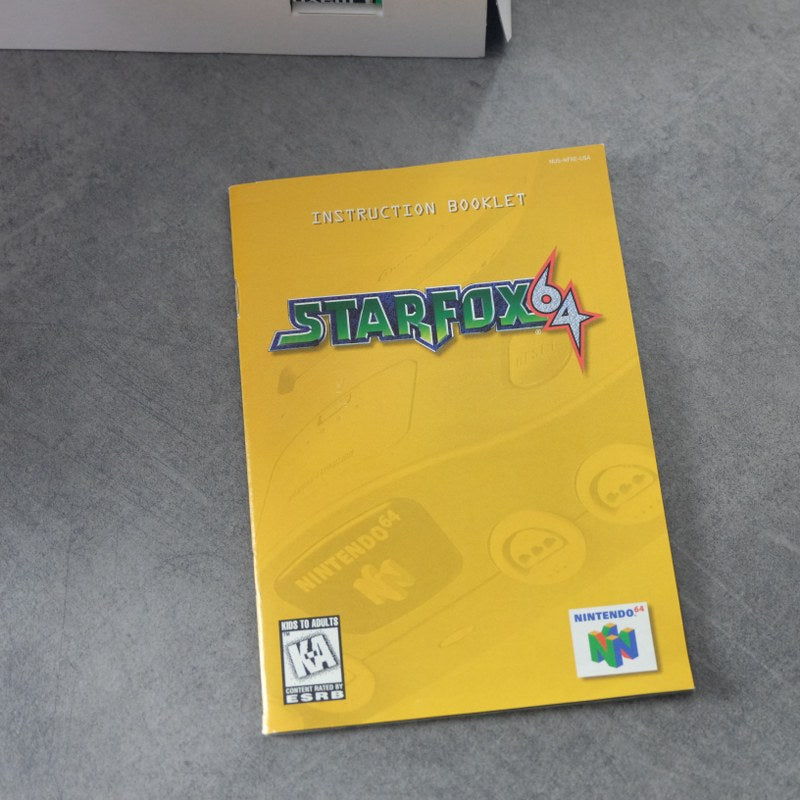 Starfox 64 + Rumble Pack Nintendo
