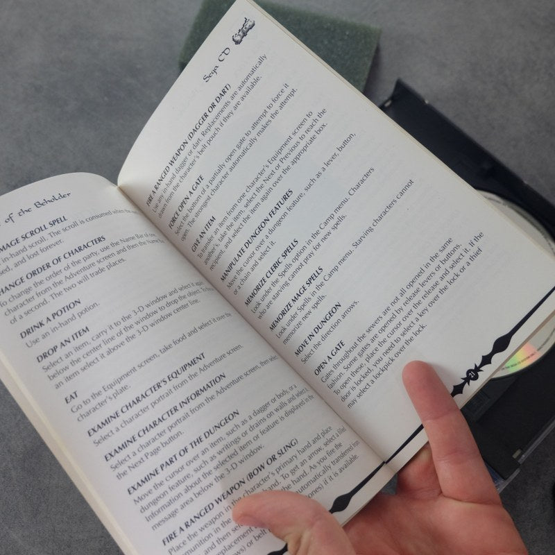 Ad & D Eye of The Beholder SEGA