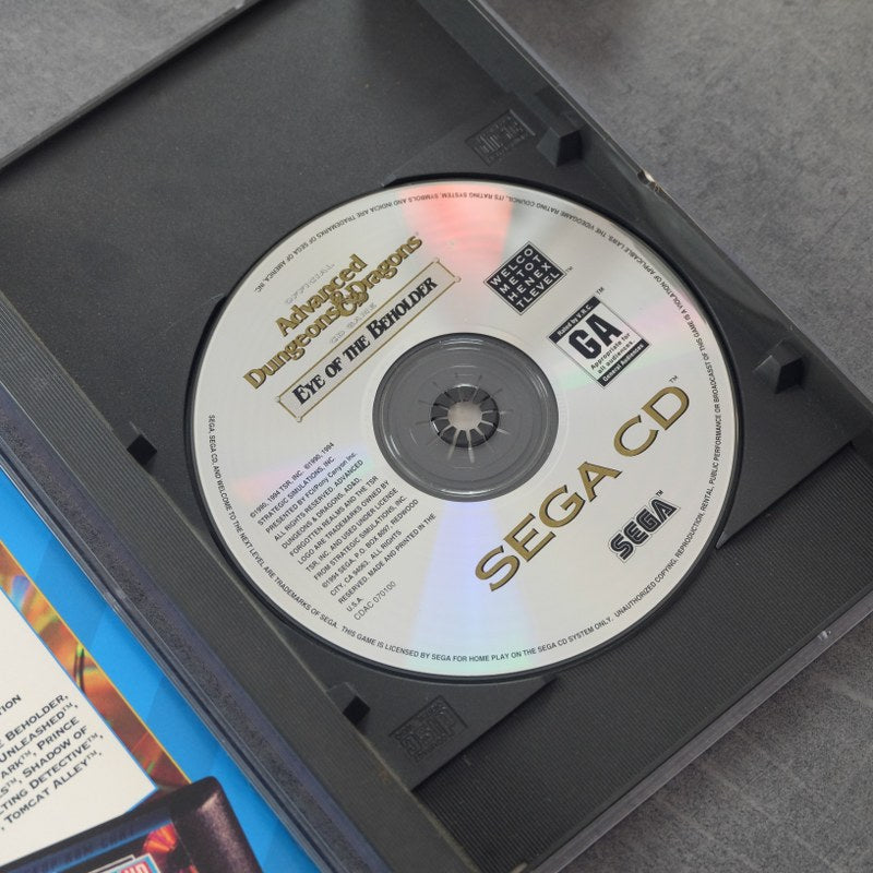 Ad & D Eye of The Beholder SEGA