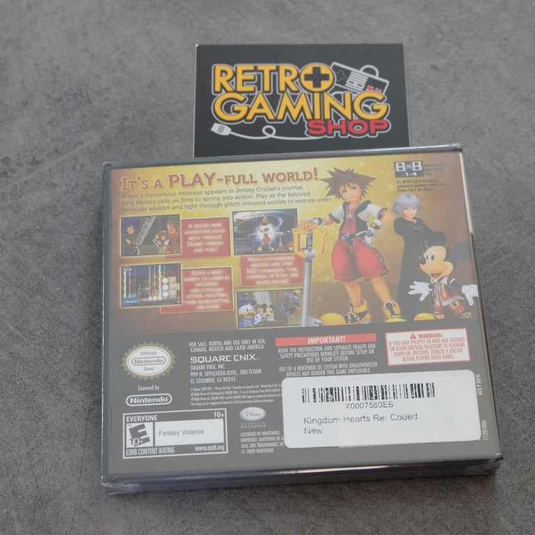 Kingdom Hearts Re: Coded Nuovo Nintendo