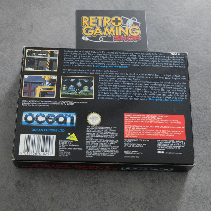 Lethal Weapon L' Arme Fatale Nintendo