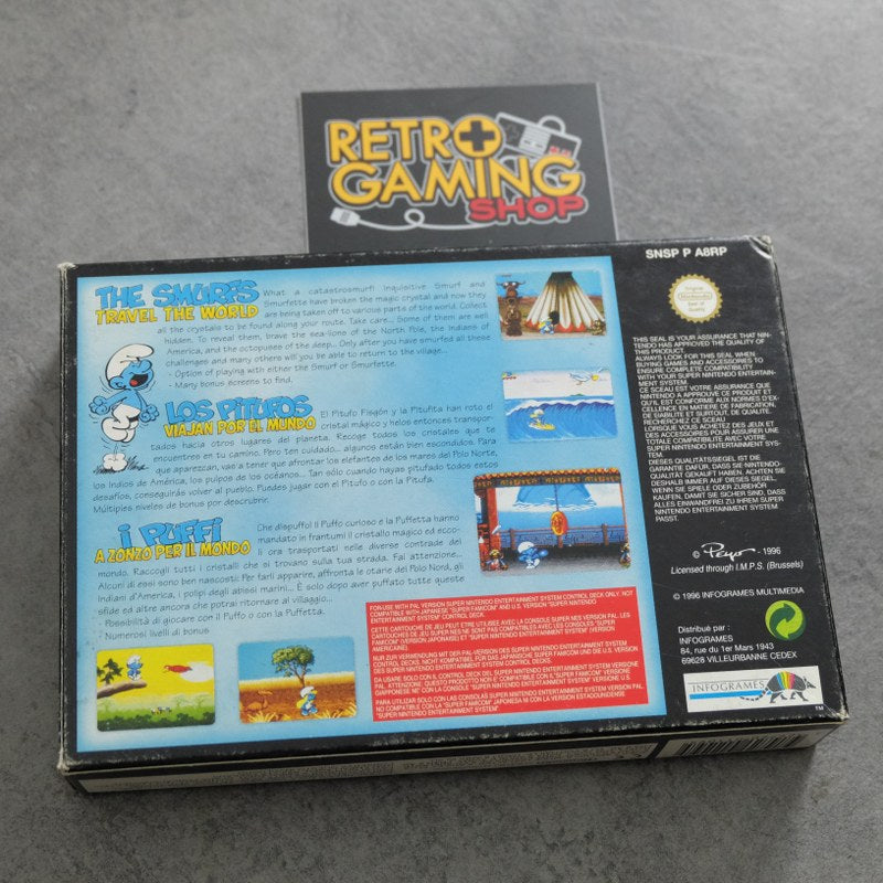 The Smurfs Travel The World Nintendo