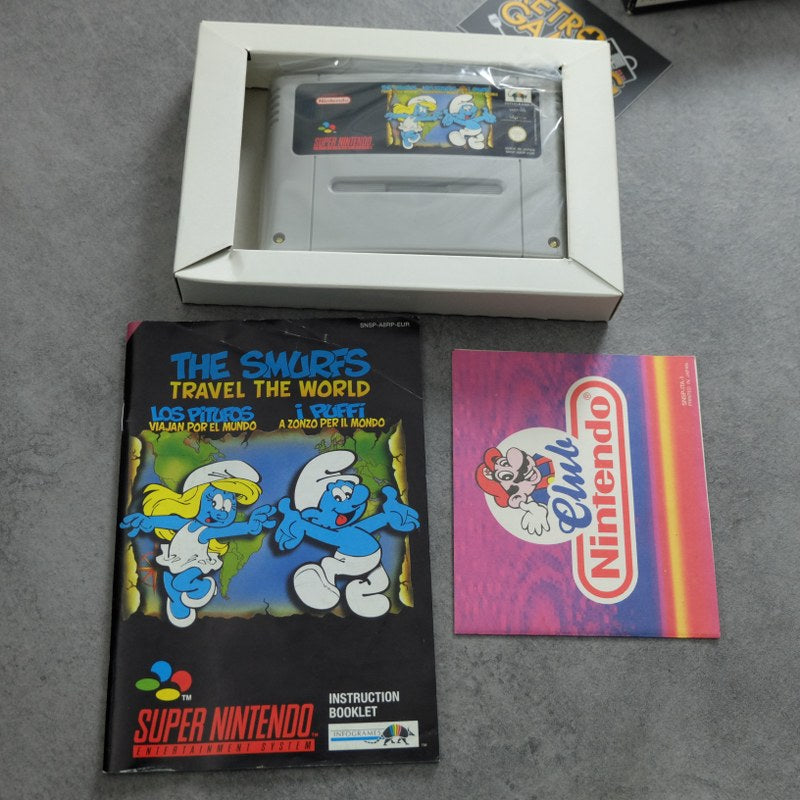 The Smurfs Travel The World Nintendo