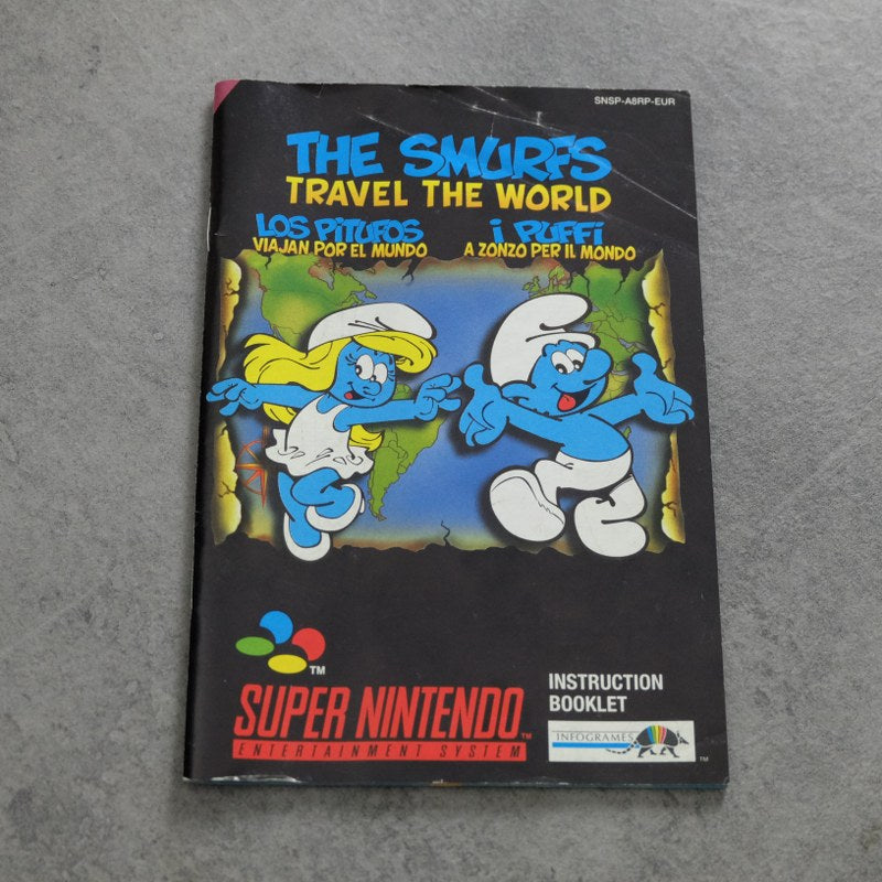 The Smurfs Travel The World Nintendo