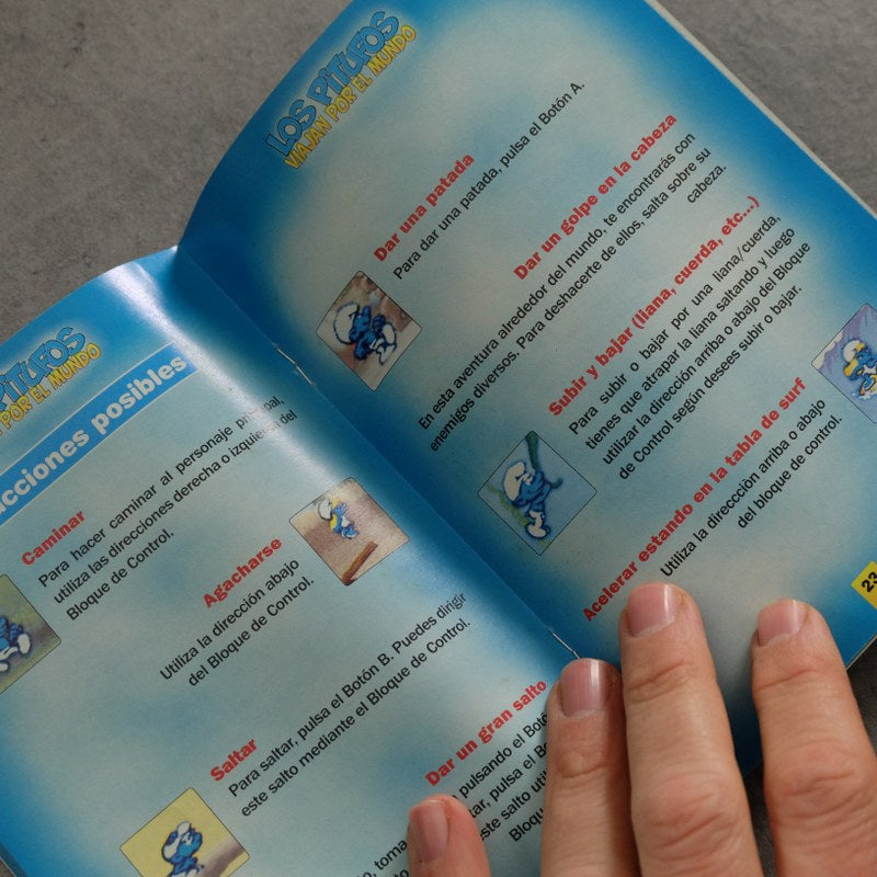 The Smurfs Travel The World Nintendo