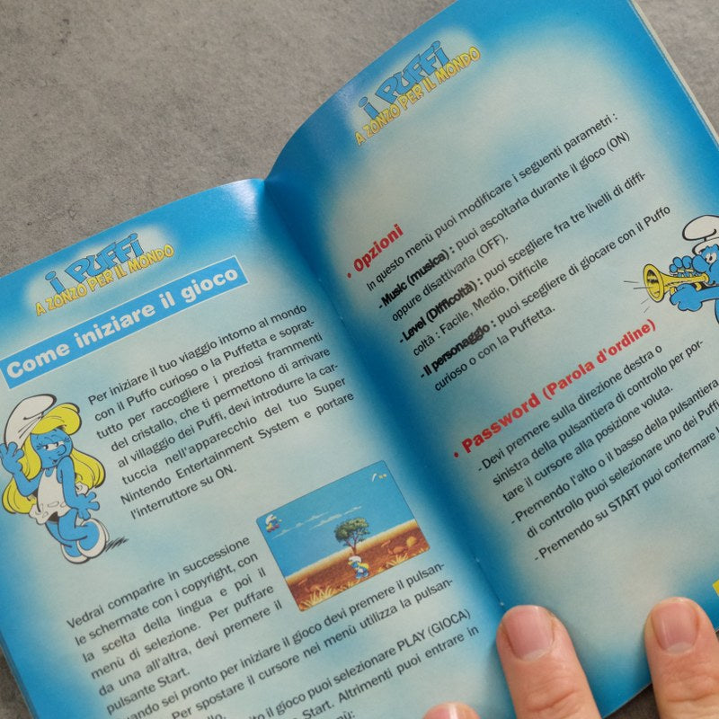 The Smurfs Travel The World Nintendo