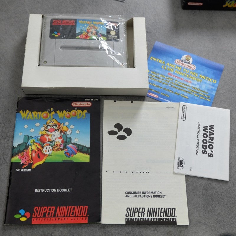 Wario's Woods Nintendo
