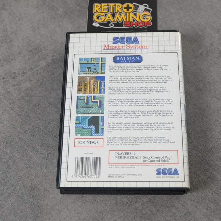 Batman Returns SEGA
