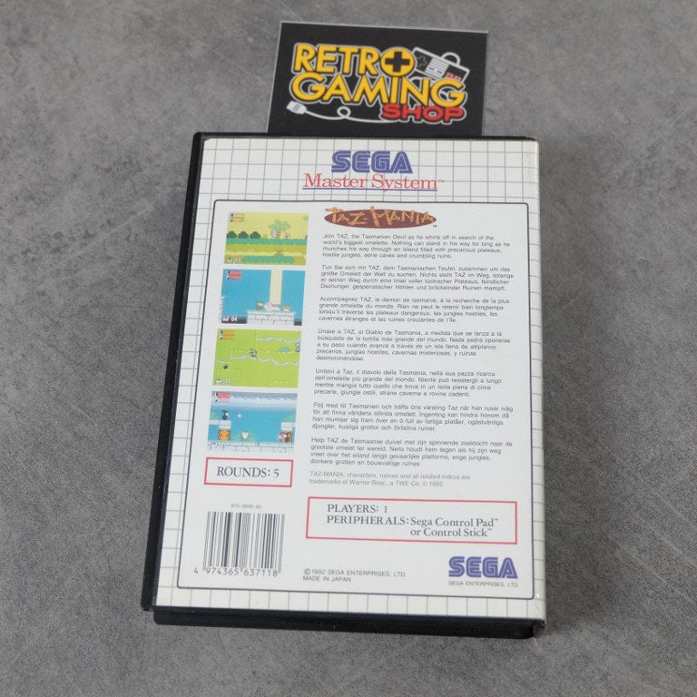 Taz Mania SEGA
