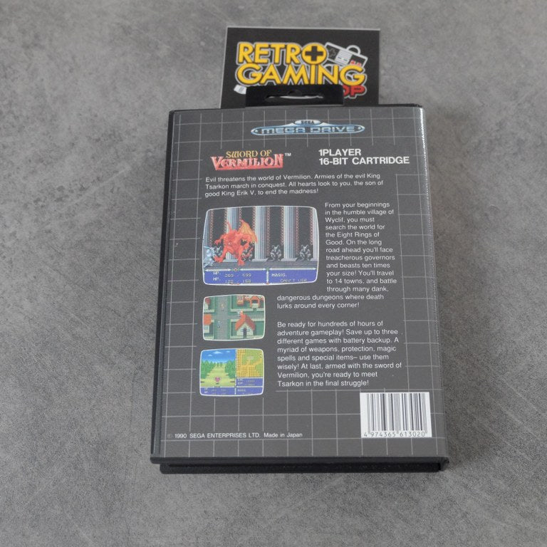 Sword of Vermillion SEGA