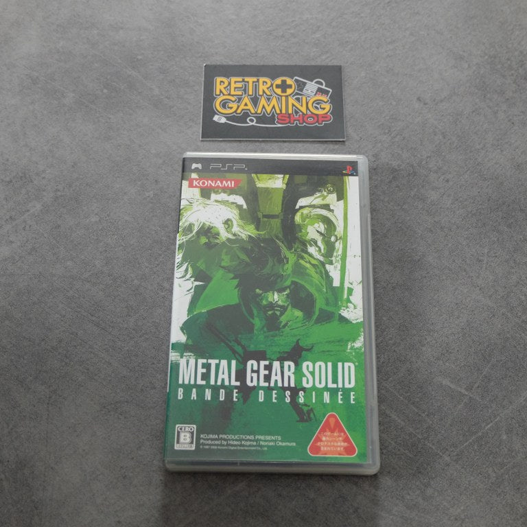 Metal Gear Solid Bande Dessinee – Retrogaming Shop