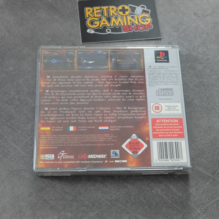 Mortal Kombat Trilogy Sony