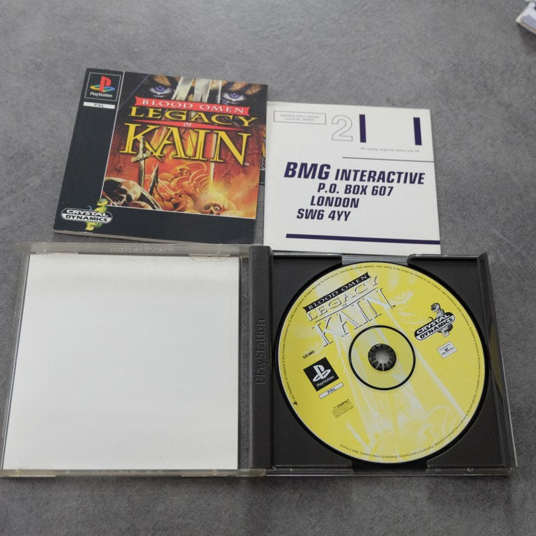 Blood Omen Legacy Of Kain Sony