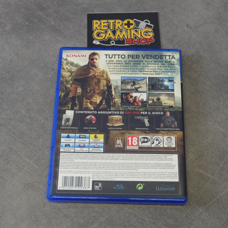 Metal Gear Solid V The Phantom Pain Day One Edition Sony
