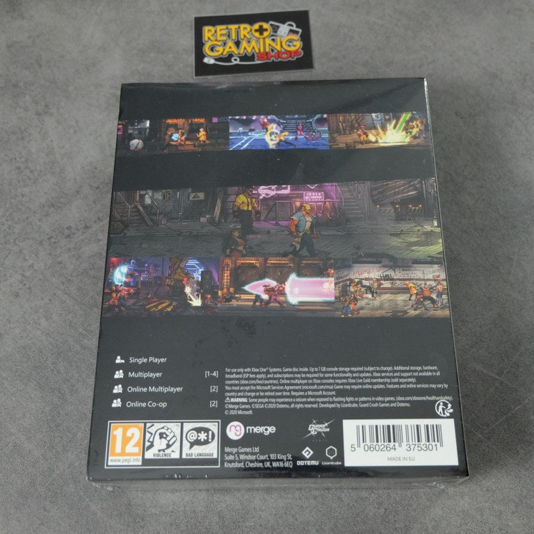 Street of Rage 4 Signature Edition Nuovo + Card Microsoft
