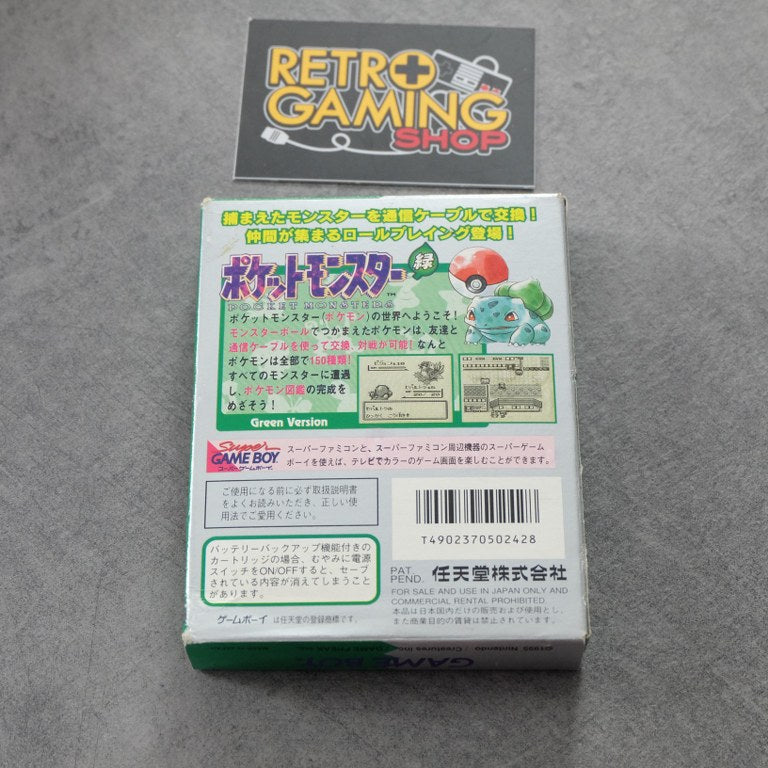Pocket Monster Midori / Pokemon Verde Jap Nintendo