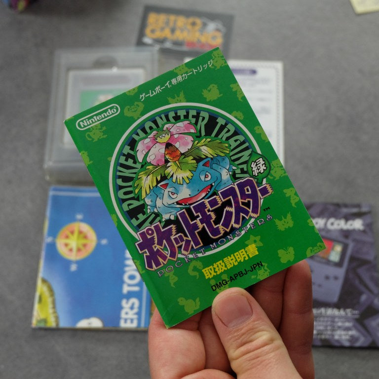 Pocket Monster Midori / Pokemon Verde Jap Nintendo