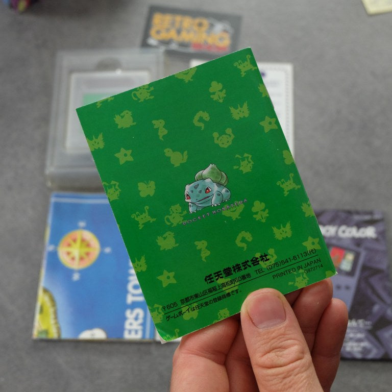 Pocket Monster Midori / Pokemon Verde Jap Nintendo