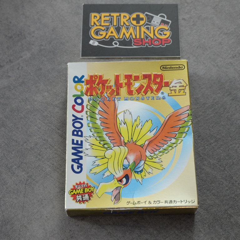 Pocket Monster Kin / Pokemon Versione Oro Jap Nintendo