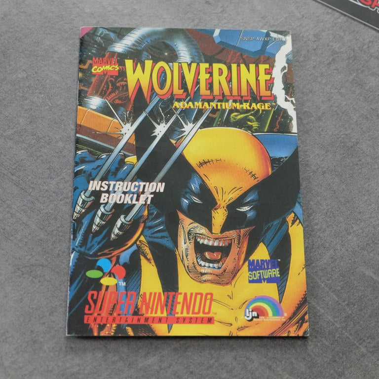 Wolverine Adamantium Rage Nintendo