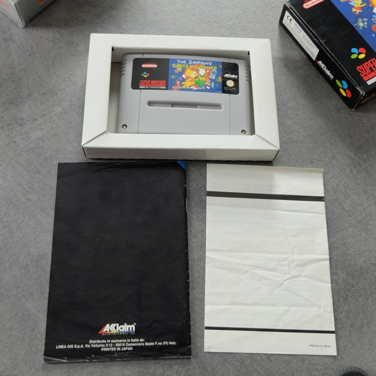 The Simpson's Bart's Nightmare Nintendo