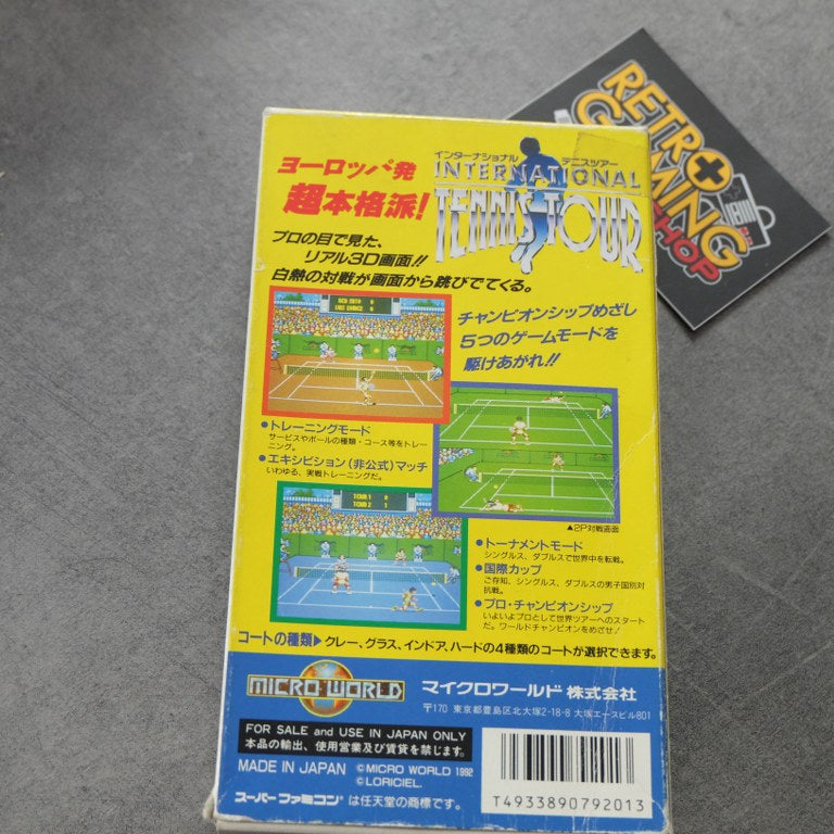 International Tennis Tour Nintendo