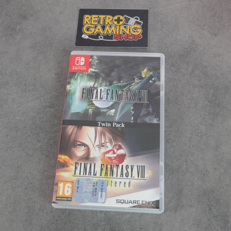 Final Fantasy VII / Final Fantasy VIII Remastered Twin Pack Nintendo