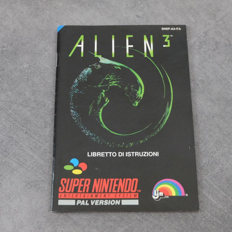 Alien 3 Nintendo