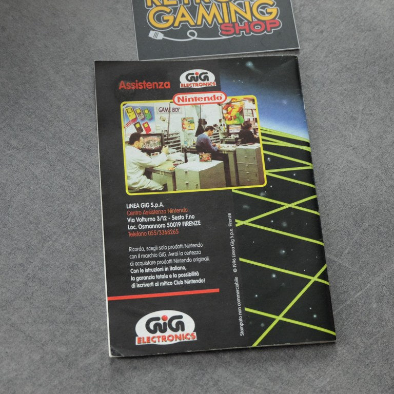 Catalogo Game Boy '96 - '97 Gig Electronics Nintendo