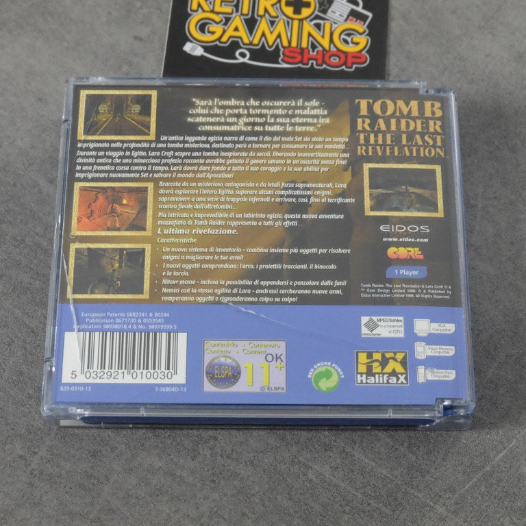 Tomb Raider The Last Revelation SEGA