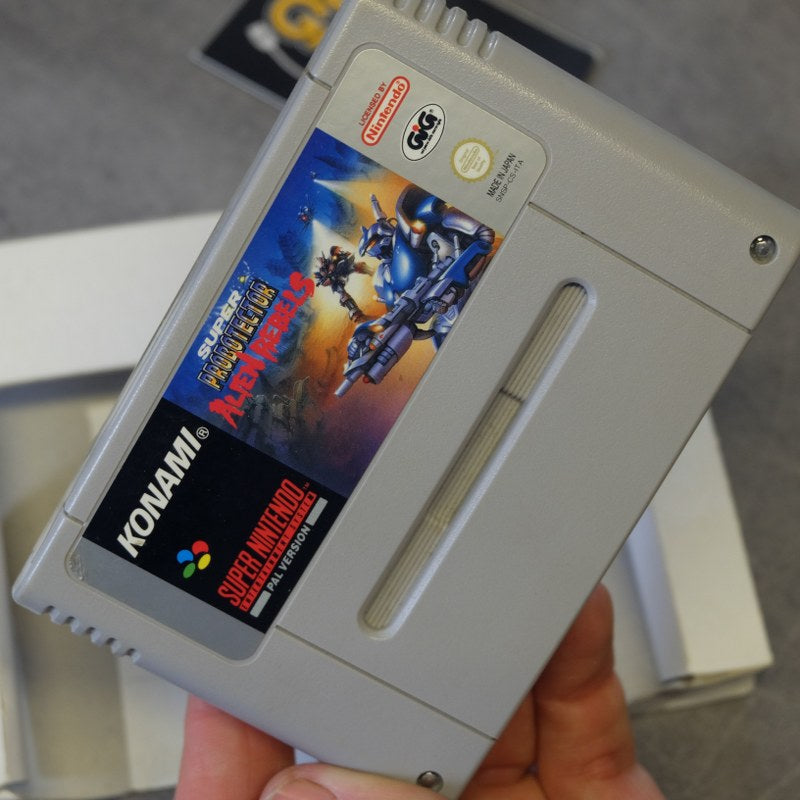Super Probotector Alien Rebels Nintendo