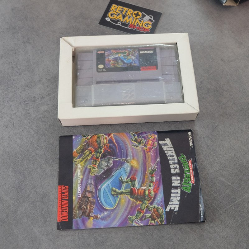 Teenage Mutant Ninja Turtles Turtles in Time Nintendo