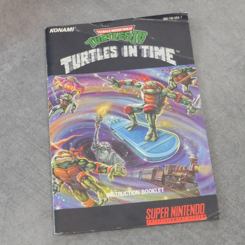 Teenage Mutant Ninja Turtles Turtles in Time Nintendo