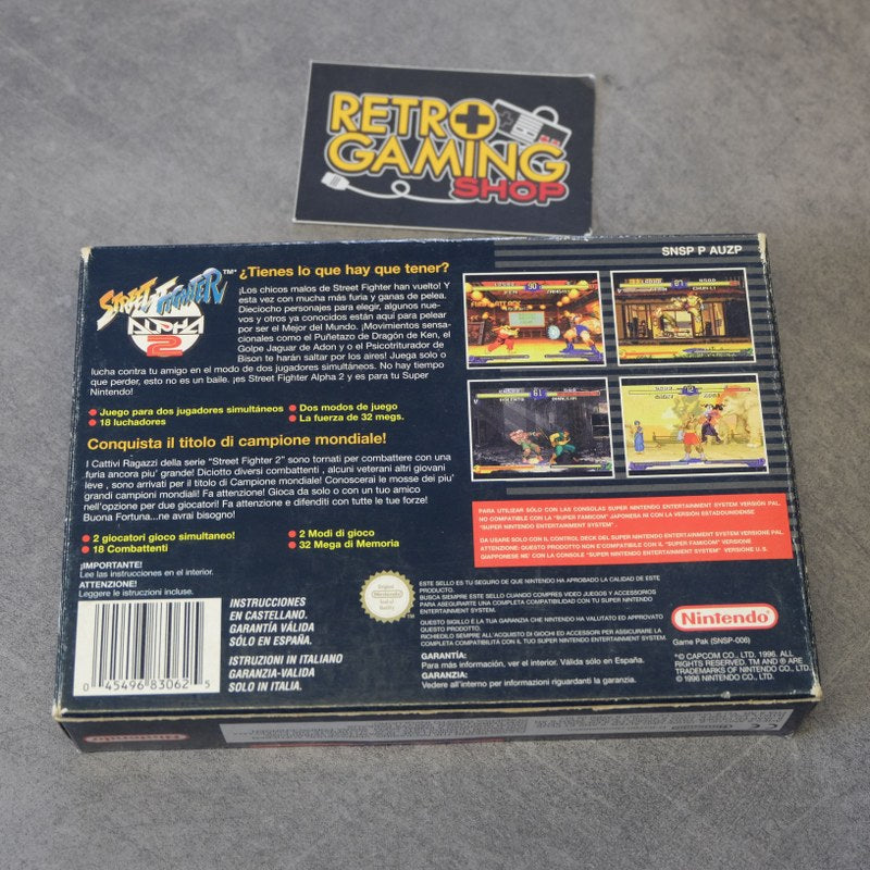 Street Fighter Alpha 2 Nintendo
