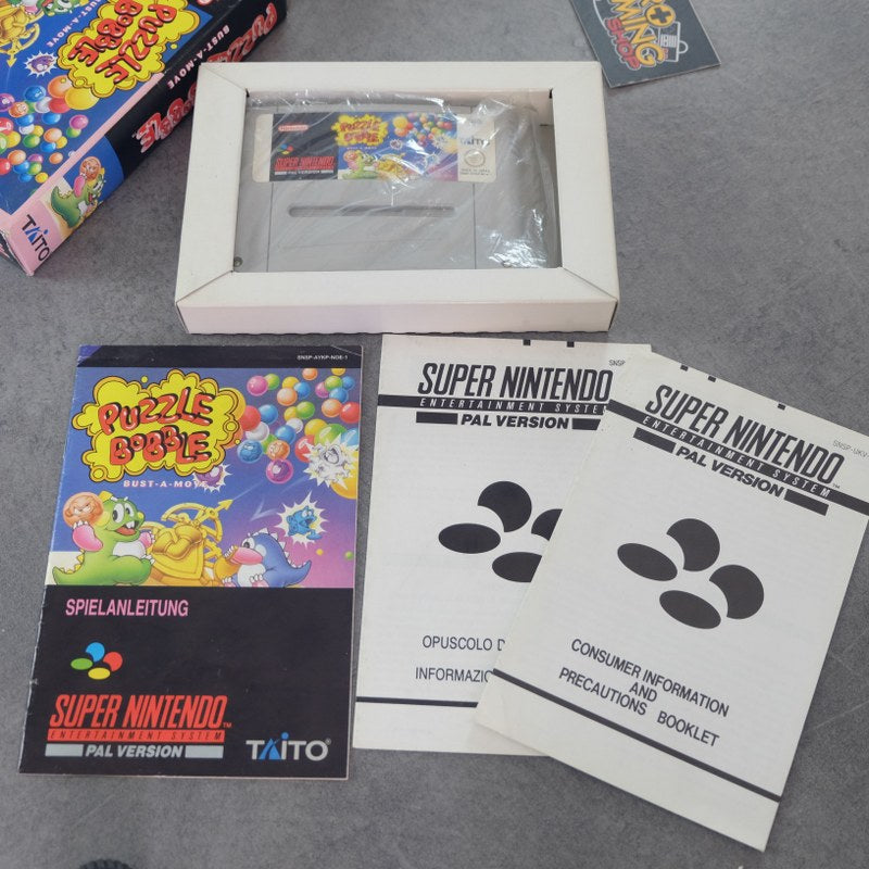 Puzzle Bubble Bust a Move Nintendo