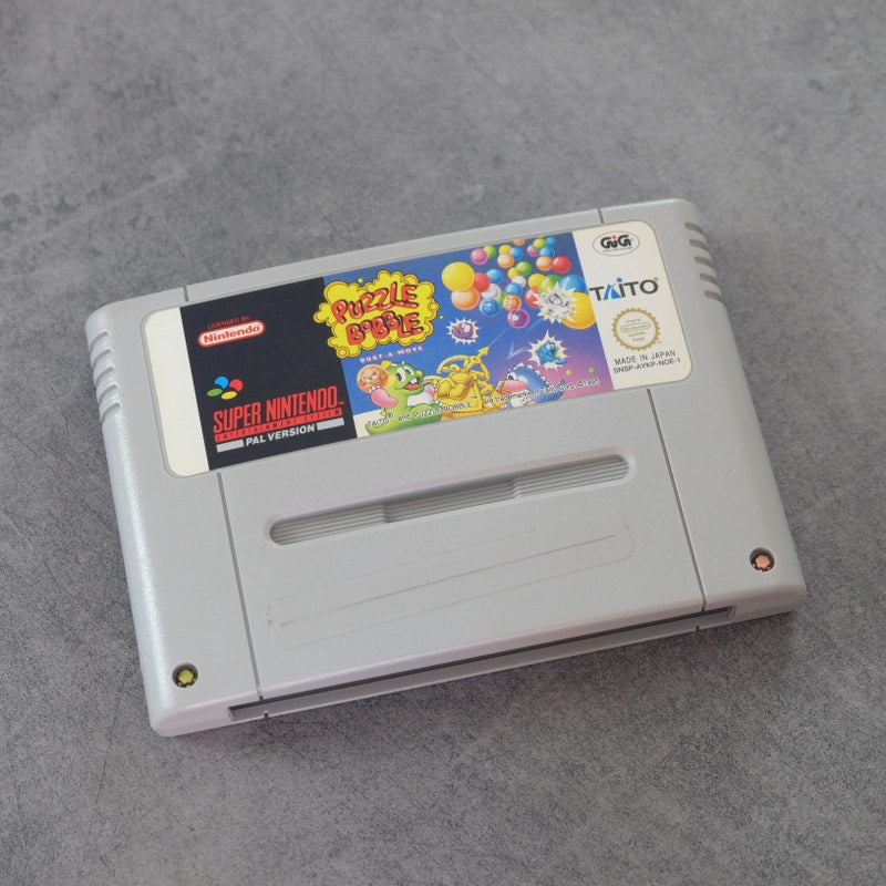 Puzzle Bubble Bust a Move Nintendo