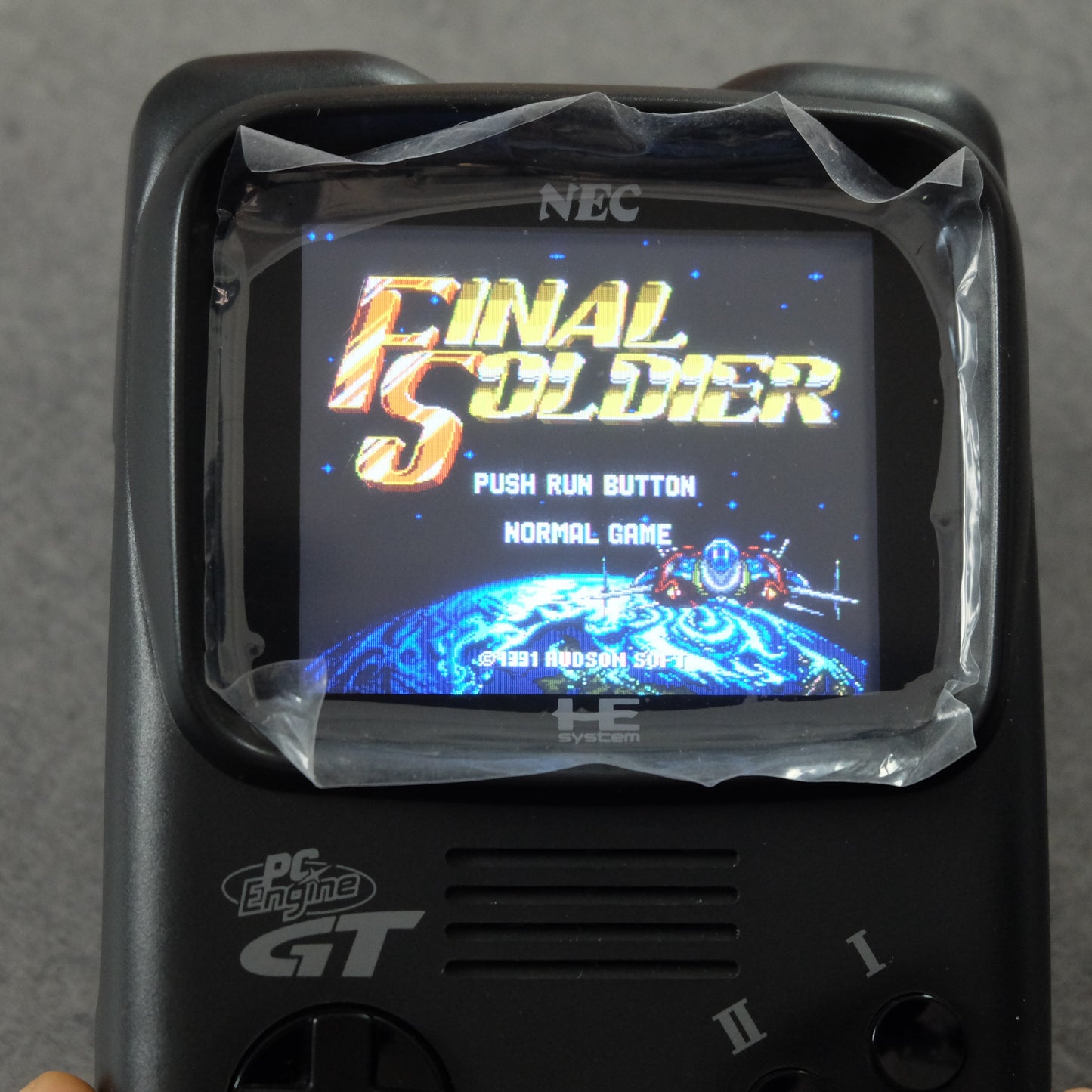 Pc Engine GT NEC Mod Screen NEC