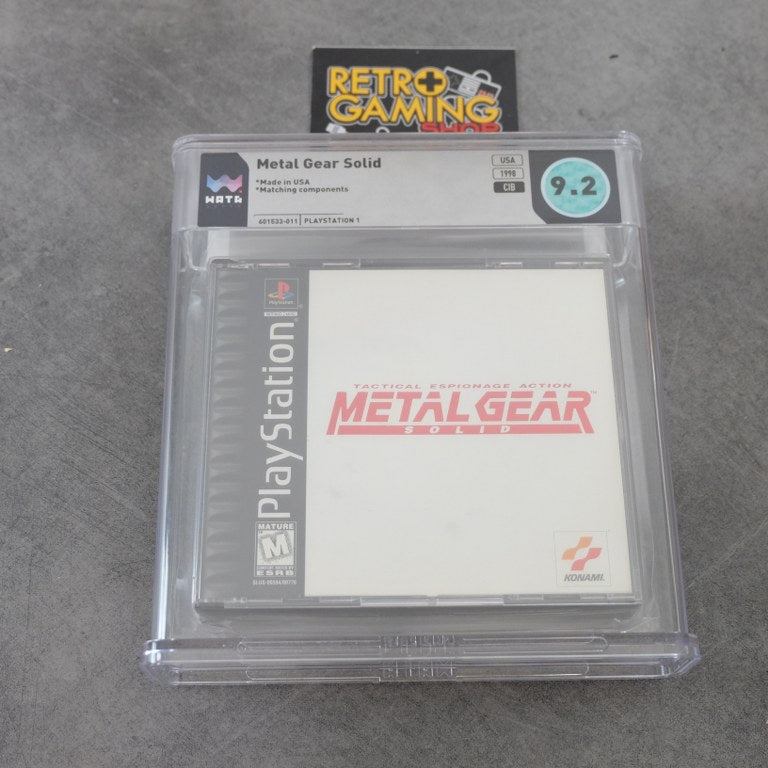 Metal Gear Solid USA WATA 9.2 Sony