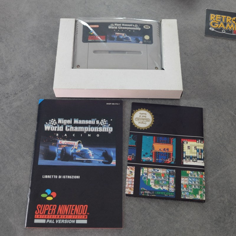 NIgel Mansell's World Championship Nintendo