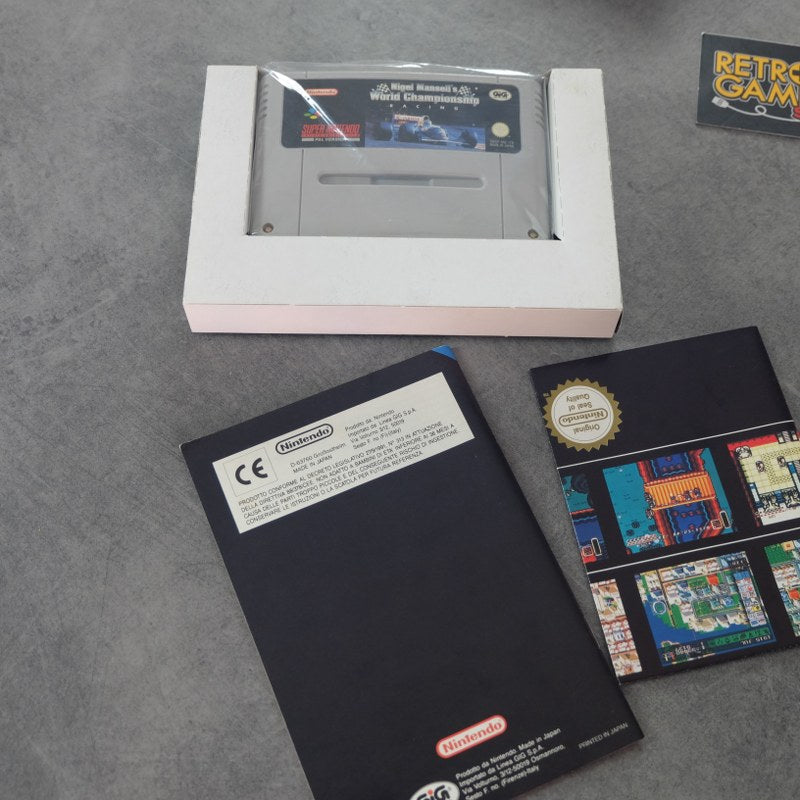 NIgel Mansell's World Championship Nintendo