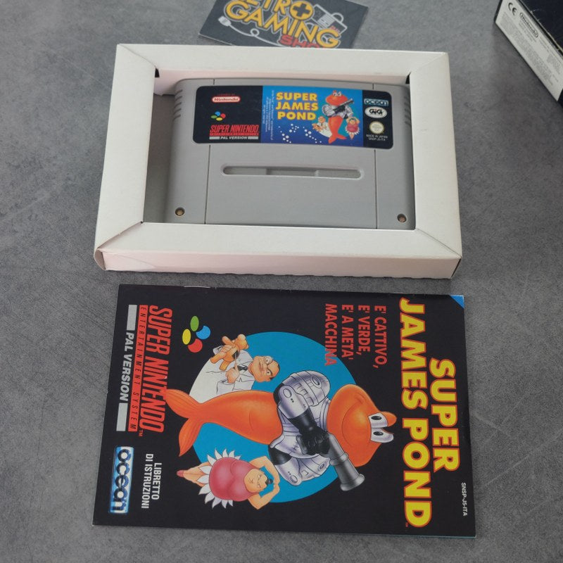 Super James Pond Nintendo
