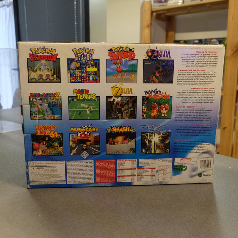 Nintendo 64 Clear Clear Blue Nintendo