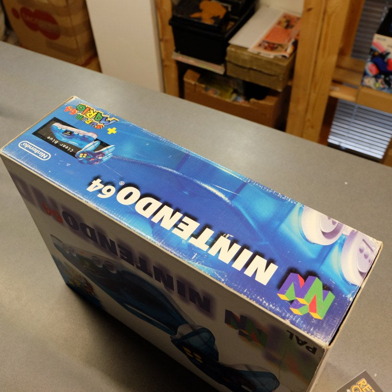 Nintendo 64 Clear Clear Blue Nintendo