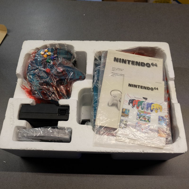 Nintendo 64 Clear Clear Blue Nintendo